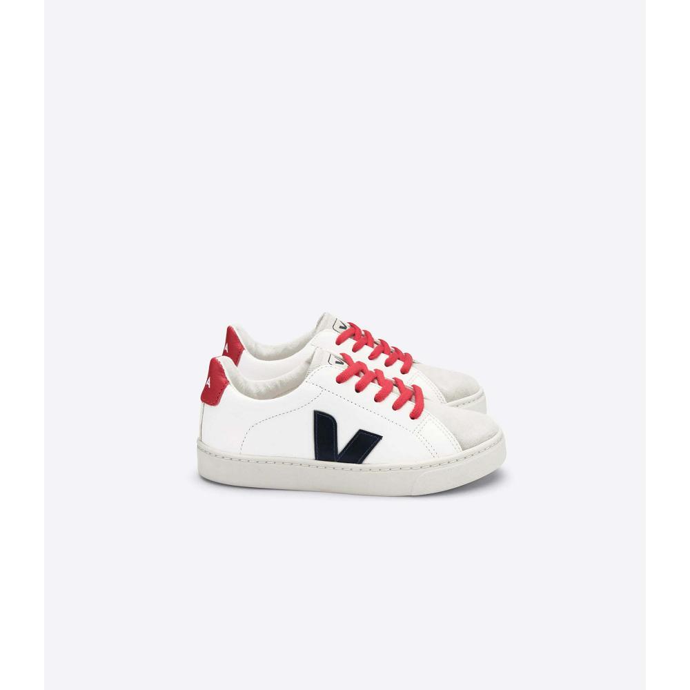 Veja ESPLAR LACES CHROMEFREE Sneakers Kinderen White/Black | NL 832DFM